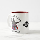 ギター-コーヒー・マグ ツートーンマグカップ (正面左)