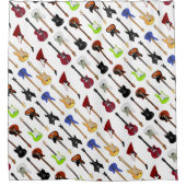 ギター シャワーカーテン (正面)