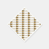 ギター スタンダードカクテルナプキン (角)