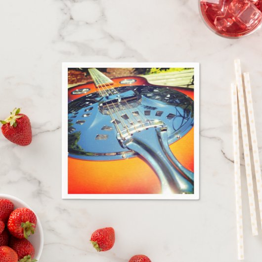 ギター スタンダードカクテルナプキン (インサイチュ)