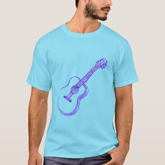 ギター デザイン Tシャツ (正面)