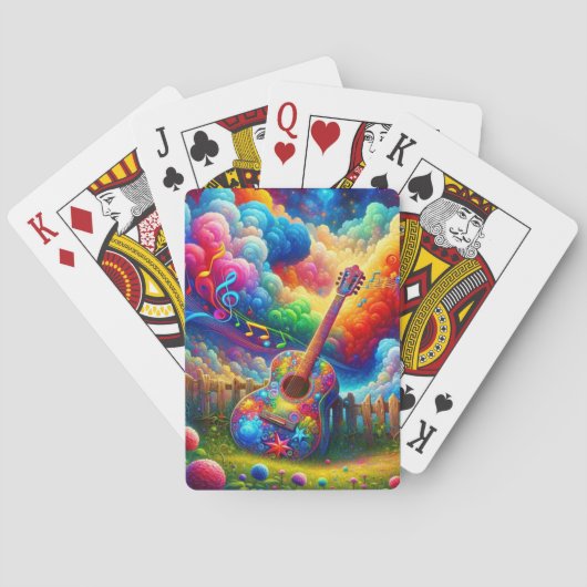 ギター トランプ (裏面)