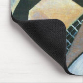 ギター（バンジョー）とグラス、フアン・グリス、ヴィンテージ・アート マウスパッド (コーナー)