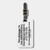 ギター·ピッキング·車椅子·転がロックスター·bk ラゲッジタグ (正面縦)