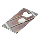 ギター・フレット クレジットカード栓抜き (正面アングル)