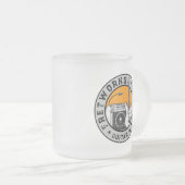 ギター&ベース授業料 – Fret Works フロストグラスマグカップ (正面右)