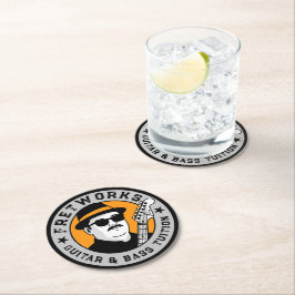 ギター&ベース授業料 – Fret Works ラウンドペーパーコースター