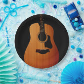 ギター ペーパープレート (パーティー)