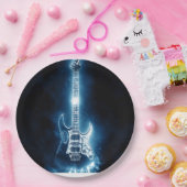ギター ペーパープレート (パーティー)