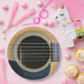 ギター ペーパープレート (パーティー)