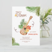 ギター ボタニカル 招待状 (スタンド正面)