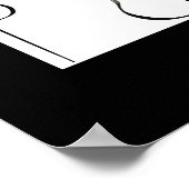 ギター ポスター (角)