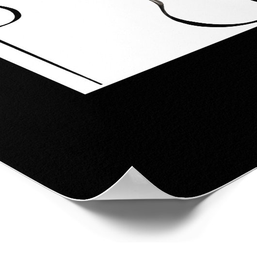 ギター ポスター (角)