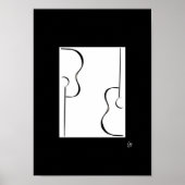 ギター ポスター (正面)