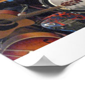 ギター ポスター (角)