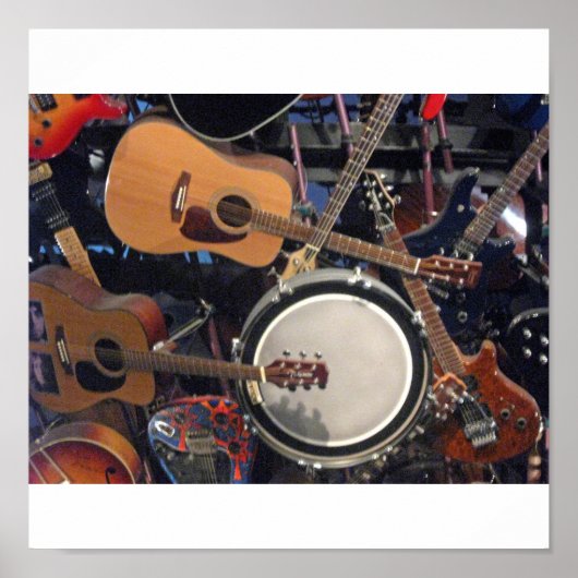 ギター ポスター (正面)