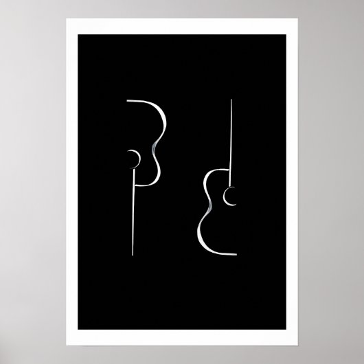 ギター ポスター (正面)