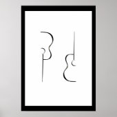 ギター ポスター (正面)