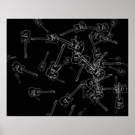 ギター ポスター (正面)