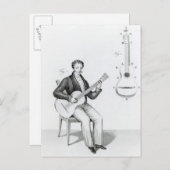 ギター ポストカード (正面/裏面)