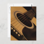 ギター ポストカード (正面/裏面)