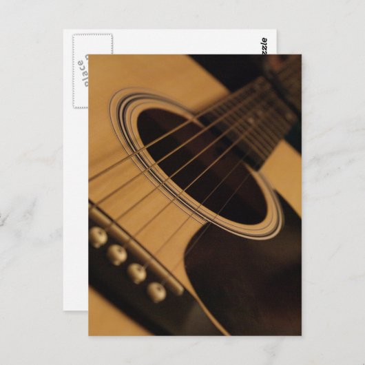 ギター ポストカード (正面/裏面)