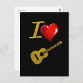 ギター ポストカード (正面/裏面)