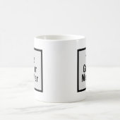 ギター・マイスター グレー ブラック 楽器 コーヒーマグカップ (中央)
