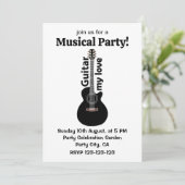 ギター　マイ　ラブ　ギター 招待状 (スタンド正面)