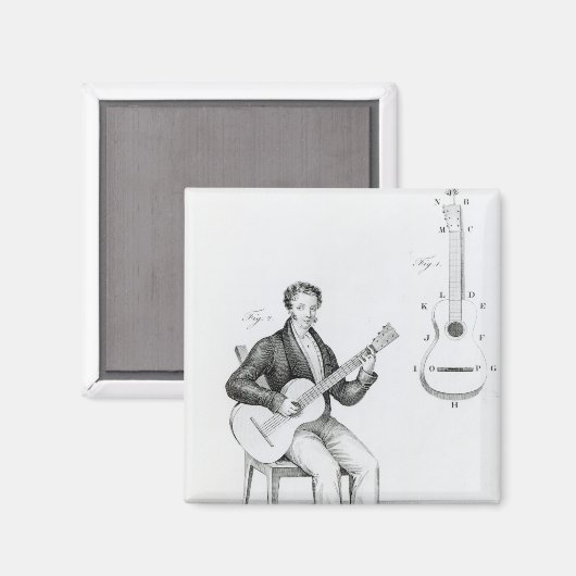 ギター マグネット (正面/裏面)