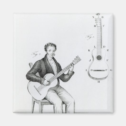 ギター マグネット (正面)