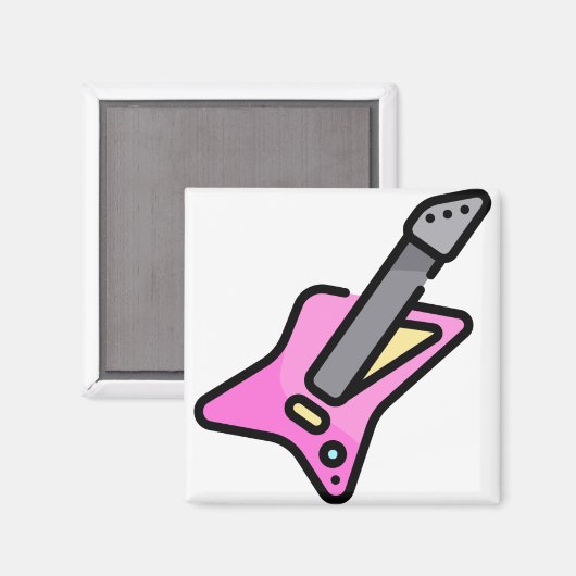 ギター マグネット (正面/裏面)