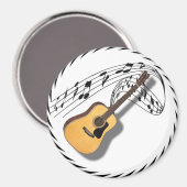 ギター・マグネット マグネット (正面/裏面)
