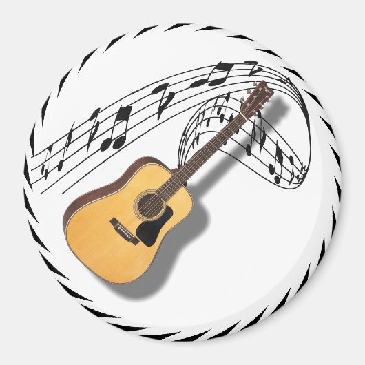 ギター・マグネット マグネット (正面)