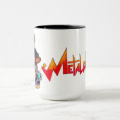 ギター・マグ付き金属片 マグカップ (中央)