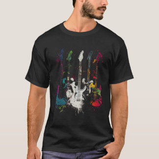 ギター ミュージシャン ギタリスト 友達 家族 Tシャツ