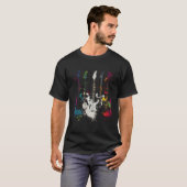 ギター ミュージシャン ギタリスト 友達 家族 Tシャツ (正面フル)