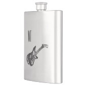 ギター・モノグラム フラスク (左)