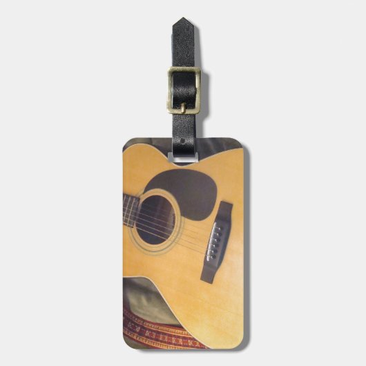 ギター ラゲッジタグ (正面縦)