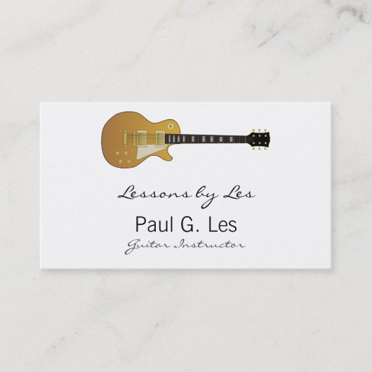 ギター 名刺 (正面)