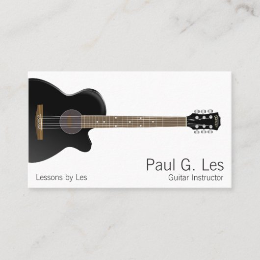 ギター 名刺 (正面)