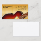 ギター 名刺 (正面/裏面)
