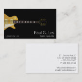 ギター 名刺 (正面/裏面)