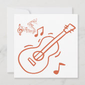 ギター 招待状 (裏面)