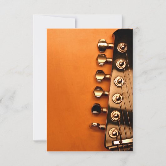 ギター 案内状 (正面)