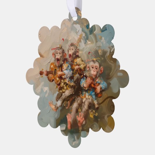 ギター – 紙カード装飾文房具 オーナメントカード (左)