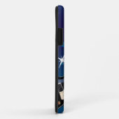 ギター-青 Case-Mate iPhoneケース (裏面/右)