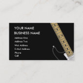 ギター – 音楽名刺 名刺 (正面)