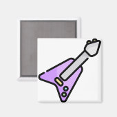 ギター(2) マグネット (正面/裏面)