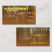 ギター「FRETS」名刺 名刺 (正面/裏面)